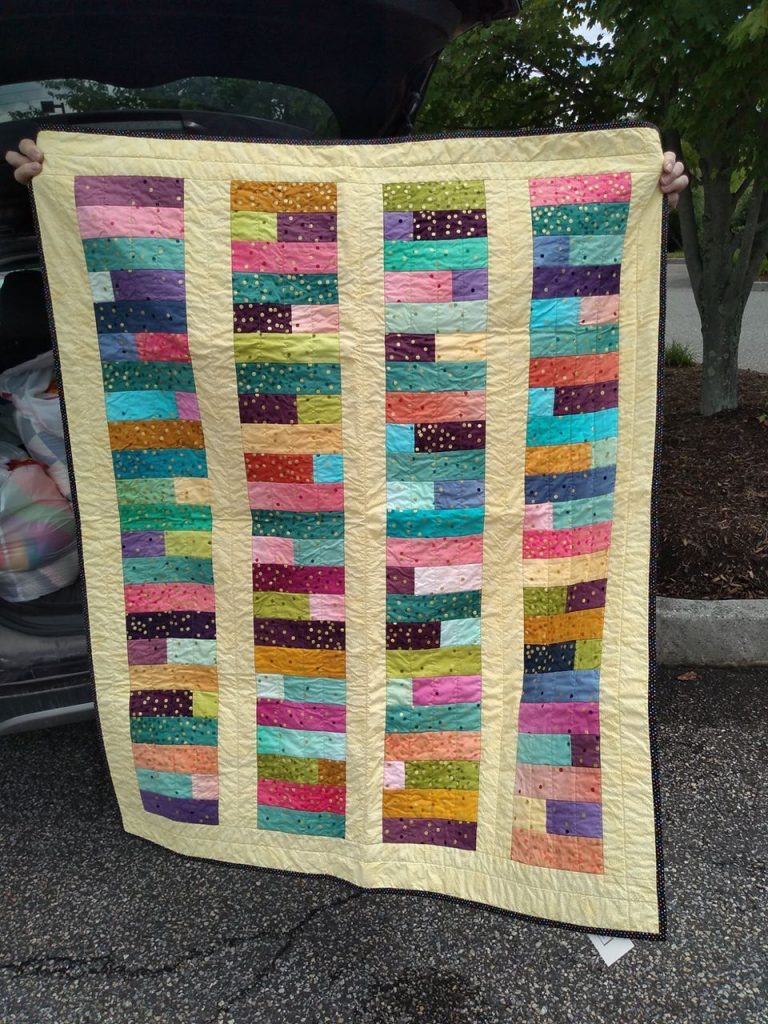 blanket from drop off day